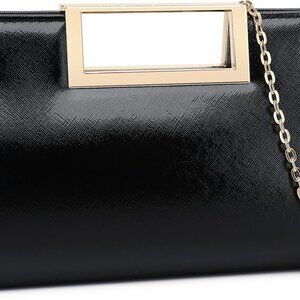 Evening Clutch Purse for Women PU Leather Formal Party Bag Shoulder Handbag